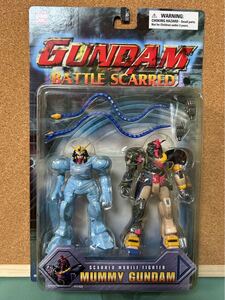 MIA 機動戦士ガンダム　MS IN ACTION GUNDAM BATTLE SCARRED 機動武闘伝　G GUNDAM MUMMY GUNDAM マミーガンダム