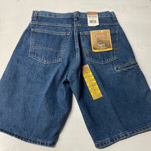 W30 デニム DICKIES BLUE DENIM ディッキーズ ペインター ショートパンツ DR200SNB 1