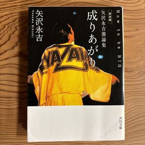 成りあがり　矢沢永吉激論集　Ｈｏｗ　ｔｏ　ｂｅ　ｂｉｇ　新装版 （角川文庫） 矢沢永吉／〔著〕 矢沢永吉激論集