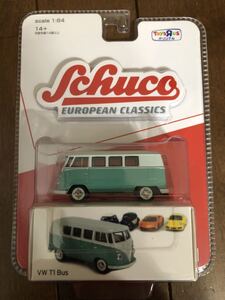 送料込 Schuco シュコー 1/64 スケール vw t1 bus volks wagen フォルクスワーゲン バス