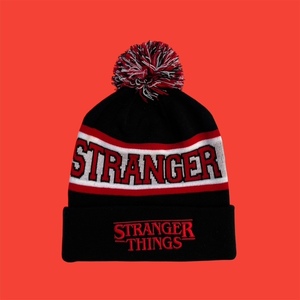 STRANGER THINGS★ストレンジャーシングス★ビーニー★ニット帽★フィギュア★人形★ぬいぐるみ★新品★black★