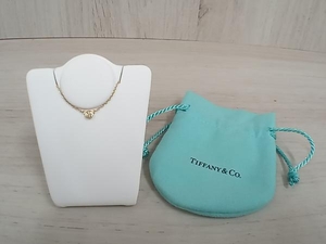 TIFFANY＆CO. K18 バイザヤード 約41cm 約1.8g ネックレス