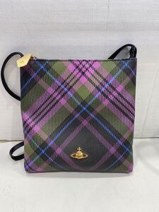 【Vivienne Westwood ヴィヴィアン ウエストウッド】ショルダーバッグ マルチカラー レザー デザイナーズ 2412oki n