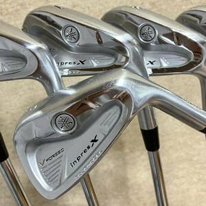 YAMAHA　ヤマハ　inpresX インプレス　V FORGED　TOUR MODEL　DynamicGold　S200　スチールシャフト　5.6.7.8.9.P　6本セット