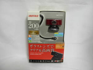 iBUFFALO 200万画素Webカメラ ヘッドセット付 レッド BSW20K07HRD　レターパックプラス