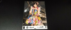 【復刻】山本彩　生写真　AKB48　月別　検　SKE　NMB　HKT　NGT　STU　チーム8　コンサート　劇場版　DVD　会場　限定　帯あり　研究生