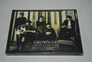 【新品】FTISLAND 4th Mini Album CD 「GROWIN-UP」 検索：未開封 韓国盤 FT ISLAND エフティーアイランド