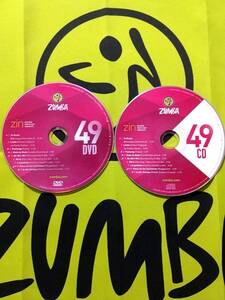 即決 ZUMBA　ズンバ　ZIN49　DVD　＆　CD　インストラクター専用