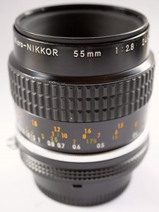 Nikon ニコン マイクロ Micro-NIKKOR 55mm f2.8ｓ (極美品中古)