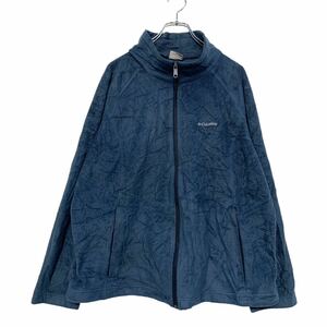 Columbia フリース ジャケット XL ネイビー コロンビア アウトドア 古着卸 アメリカ仕入 a506-5293