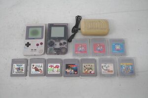 【11-38】 Nintendo 任天堂 ニンテンドー GAMEBOY Pocket ゲームボーイポケット MGB-001 充電アダプタ DMG-03 カセット 玩具 携帯ゲーム機