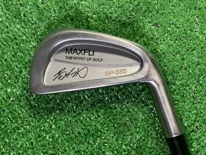 SAI-1111　中古　単品アイアン　DUNLOP ダンロップ　MAXFLI　DP-555　青木功　3番アイアン　スチールシャフト　Flex 不明