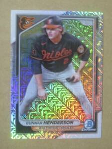 2024 BOWMAN MEGA BOX MOJO REFRACTOR GUNNAR HENDERSON