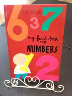 『my first book OF NUMBERS』 絵本 えほん 英語の本