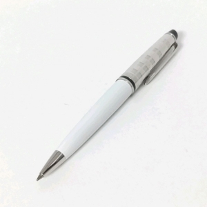ウォーターマン WATERMAN ボールペン - 金属素材 ライトグレー×シルバー インクあり(黒) 美品 ペン