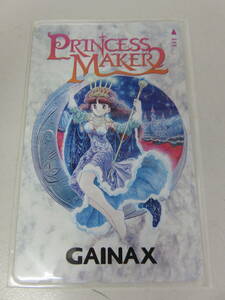 プリンセスメーカー2　テレカ　PRINCESS MAKER2　GAINAX　５０度数　未使用　テレホンカード
