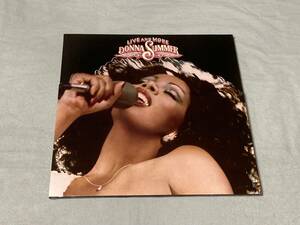 DONNA SUMMER　ドナ・サマー　LIVE AND MORE　ライヴ・アンド・モア　２枚組　10点以上の落札・同梱発送で送料無料