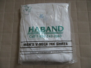 USA購入 ビンテージ ８０S コットン Vネック 無地 白 Tシャツ 2枚SET VINTAGE カナダ製 オールド OLD 単色 インナー M CANADA製 ９０S 年代