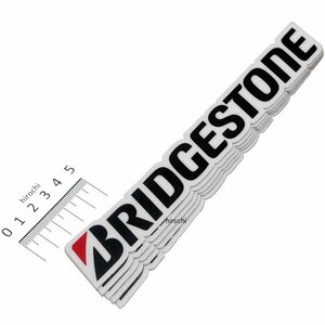 fx04-2680 ファクトリーFX FACTORY EFFEX ロゴステッカー BRIDGESTONE 213mm (5枚入り)