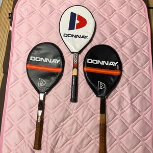 DONNAY INTERNATIONAL TENNIS TEAM BLAXY 2本 ビンテージ高級ウッドラケット 全3本