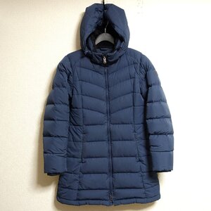 THE NORTH FACE ノースフェイス ダウンコート ハーフコート ロング ダウンジャケット レディース Lサイズ 正規品 ネイビー Z3954