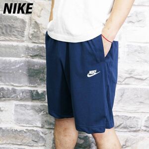 ナイキ ハーフパンツ NSW CLUBショーツ JSY NIKE　ネイビー　L