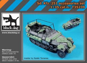 ブラックドッグ T35239 1/35 Sd.Kfz. 251 アクセサリーキット