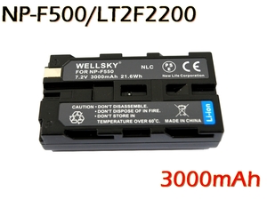 LT2F2200 [新品] NP-F550 NP-F570 互換バッテリー 純正充電器で充電可能 残量表示可能 純正品と同じよう使用可能 HDR-AX2000 HDR-FX7