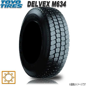 サマータイヤ 新品 トーヨー DELVEX M634 オールウェザー 小型トラック バス ウェット&スノーT 195/85R16インチ 114N 1本