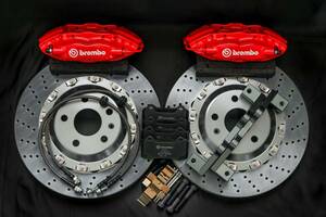  smart C453 2014- フォーツー/フォーフォー/BRUBUS フロントBrembo Brake System 4pot/320mm 16インチ～　　