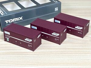【送料無料】TOMIX HO-3127 JR 30A形コンテナ 赤色・コンテナ3個 HOゲージ JR貨物