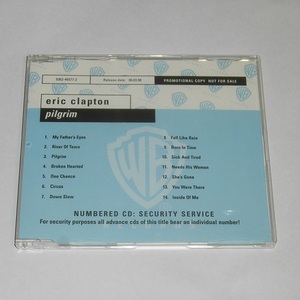 PROMO CD★ERIC CLAPTON「PILGRIM」ドイツ盤　プロモ　エリック・クラプトン