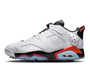 Nike Air Jordan 6 Low Golf "White Infrared" 26cm DV1376-106