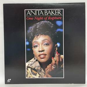 ■LD■レーザーディスク ■アニタベーカー ANITA BAKER ONE NIGHT OF RAPTURE ■F155