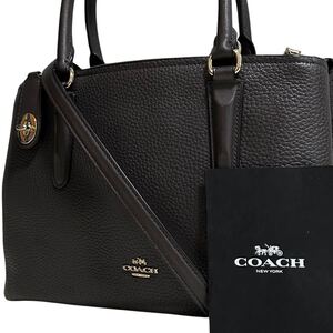 1円～【入手困難品】定価12万円 コーチ COACH トートバッグ ビジネスバッグ ショルダーバッグ 2way レザー メンズ レディース