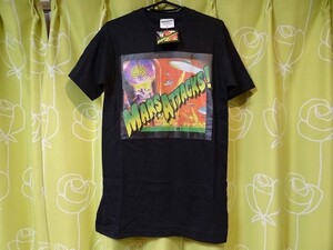 新品 90年代 ビンテージ USA製 ワーナー MARS ATTACKS マーズアタック Tシャツ SAサイズ 映画 エイリアン 宇宙人 UFO 当時物