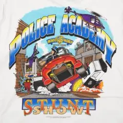 90s 豪州製 Tシャツ ポリスアカデミー PoliceAcademy ワーナー