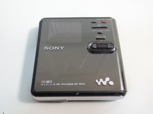 H3669　SONY ソニー MDウォークマン WALKMAN MZ-RH10 Hi-MD　動作確認済み　【中古品】