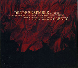 Dropp Ensemble/Safety,CD, Abstract, Drone, Experimental,2009,US,【匿名配送可能】