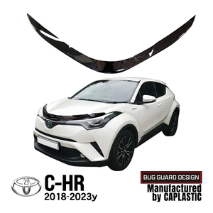 トヨタ C-HR 10系 50系 NGX10 NGX50 ZYX10 ZYX11 バグガード ボンネット プロテクター ディフレクター フロントガード ブラック