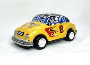 日本製 ブリキ Volkswagen Beetle フリクションカー 全長約12.2cm　MADE IN JAPAN　空冷ビートル　空冷VW　フォルクスワーゲン　TYPE-1