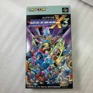 【極美品】スーパーファミコン ロックマンX3 色味光沢箱感良好 傷スレ少なめ