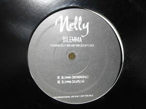 【uk promo only acapella収録/uk original】nelly/dilemma