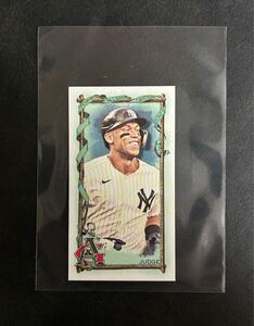 topps allen and ginter 2022 aaron judge mini card ヤンキース Yankees 