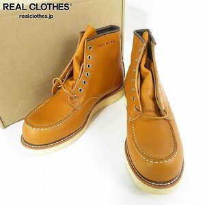 RED WING/レッドウイング Irish Setter Moc Toe GOLD RUSSET アイリッシュセッターモックトゥブーツ 9875/9E /080