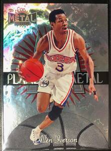 Allen Iverson ＜ 1997-98 Metal Universe Planet Metal ＞ 綺麗なインサート