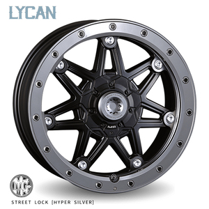 送料無料 クリムソン MG LYCAN 7J-16 +37 10H-108/114.3 (16インチ) 10H108/114.3 7J+37【4本セット 新品】