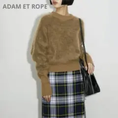 【美品】2023AW ADAM ET ROPE アダムエロペ　モヘヤプルオーバー