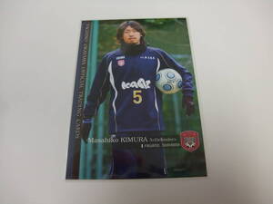 2009 ファジアーノ岡山 FO6 木村允彦 ノーマル オフィシャルカード サッカー Jリーグ FC岐阜