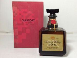 【未開栓】SUNTORY WHISKY ROYAL SR SRQ01 QUEEN SIZE サントリー ウイスキー ローヤル SRラベル クイーンサイズ 1000ml 43%